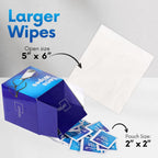 OPTEEL Lens Wipes for Eyeglasses - Pre-moistened Cleaning


