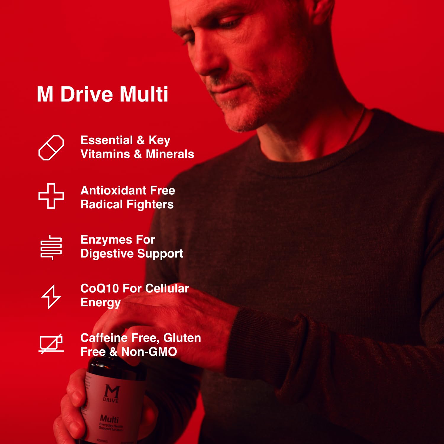 Mdrive Multivitamin Daily Supplement for Immune Support


