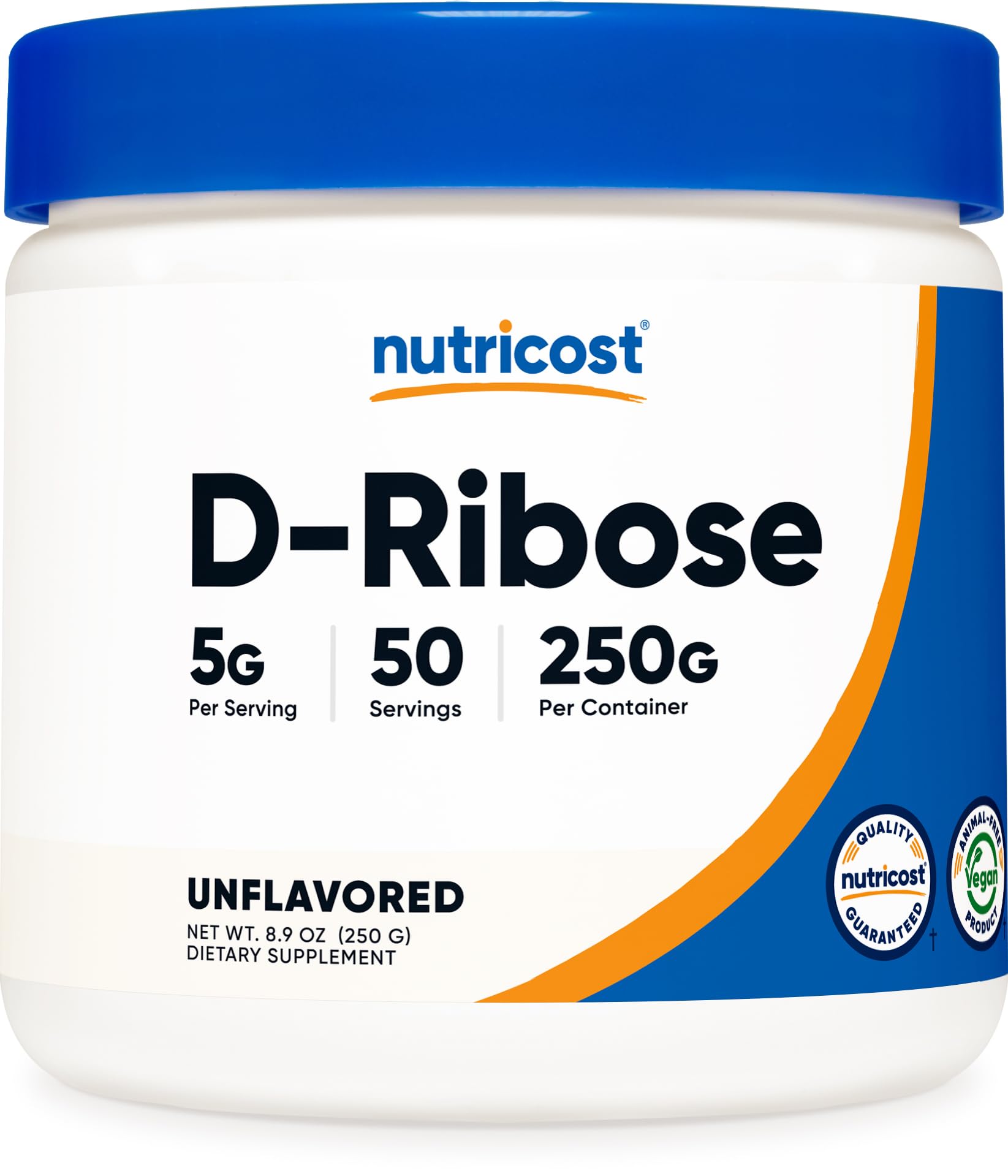 Nutricost D-Ribose Powder Non-GMO Gluten Free