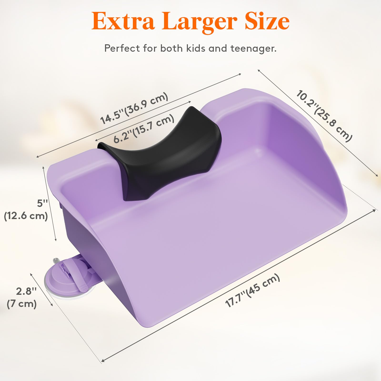 Lifewit Hair Washing Station for Kids | Portable Neck Support Basin

