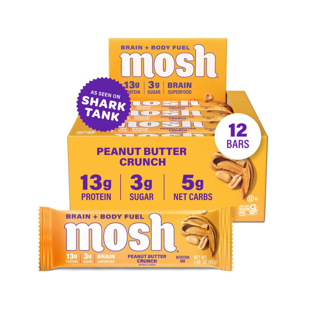 MOSH Keto Protein Bars for Brain Health