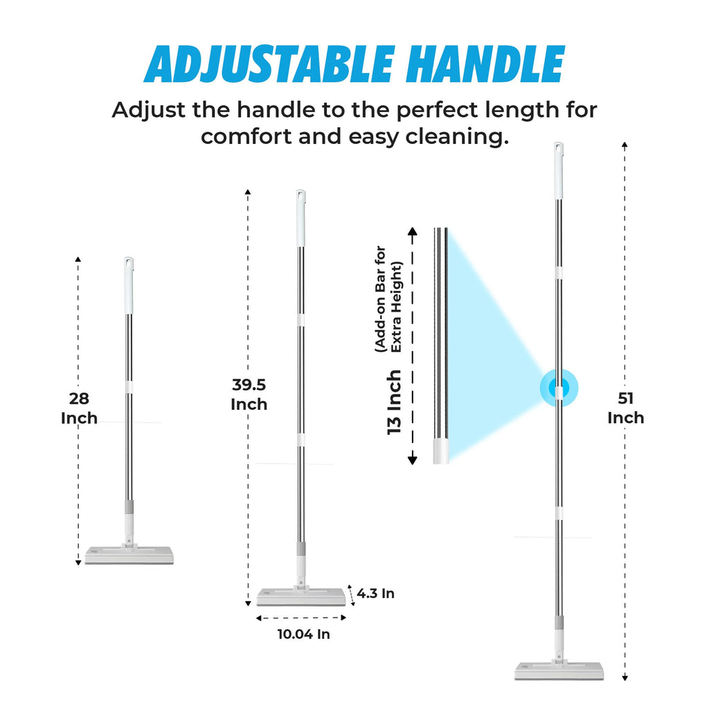 FlexiClamp Sweep & Mop Kit for Easy Cleaning

