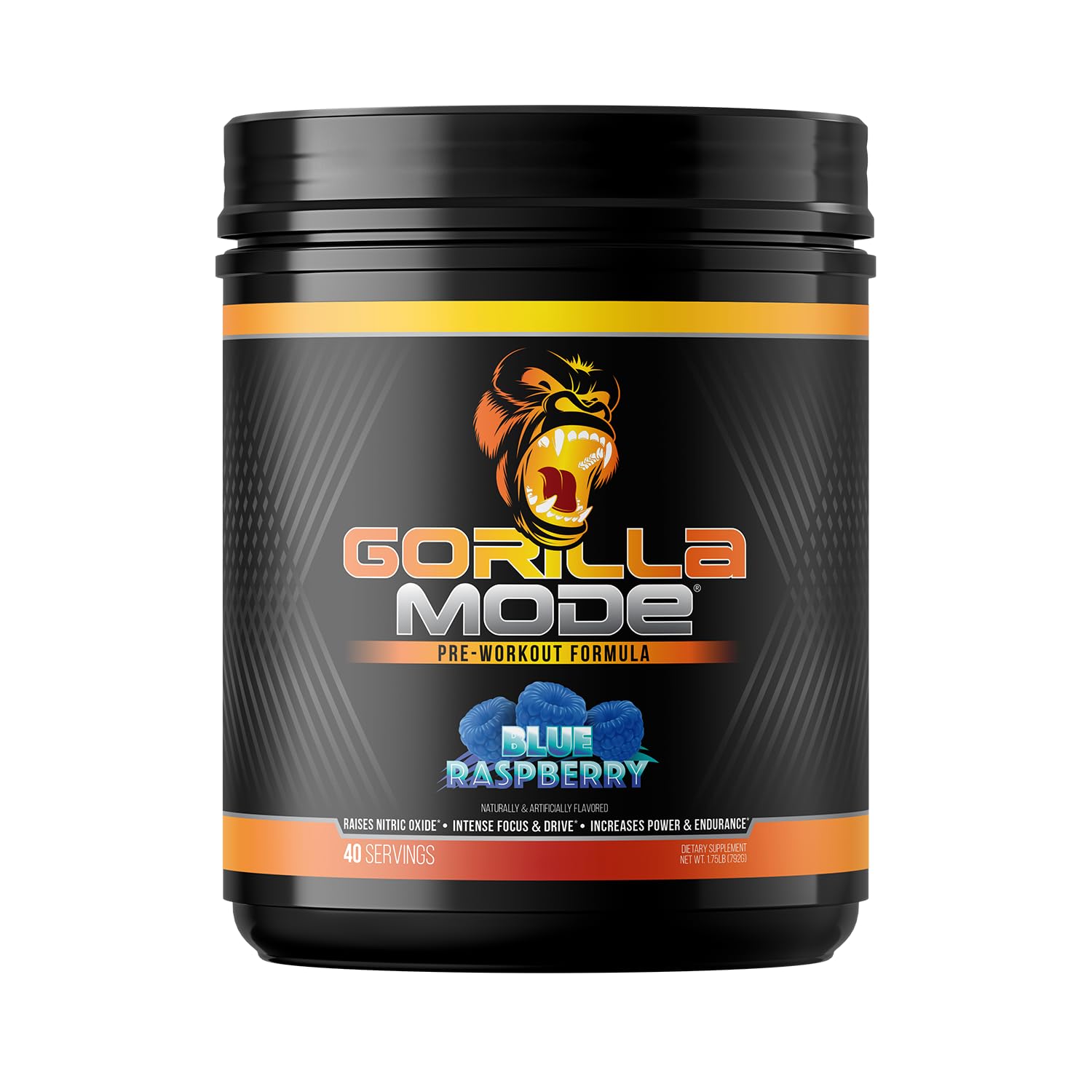 Gorilla Mode Pre Workout - High-Potency Pumps, Energy & Focus
