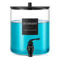 TIPGO Glass Laundry Detergent Dispenser for Laundry Room Organization