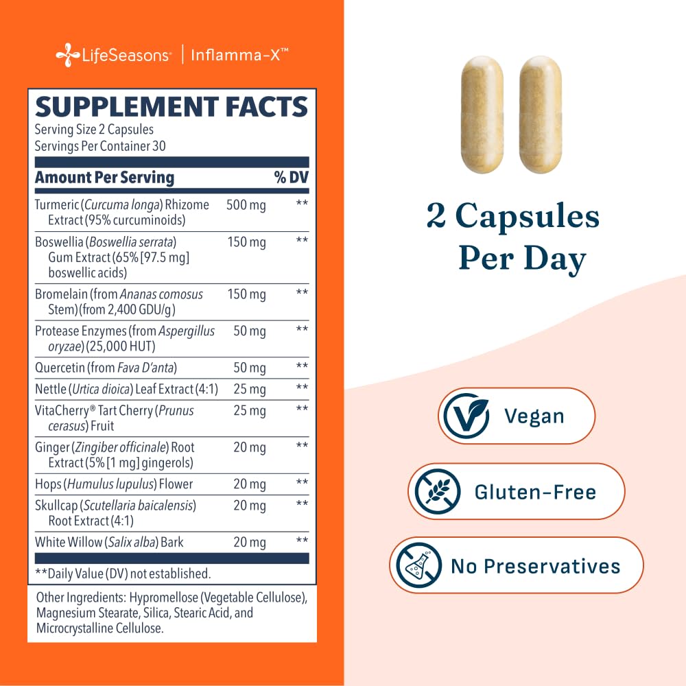 LifeSeasons Inflamma-X Joint & Tissue Support

