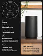 Waterless Rechargeable Essential Oil Diffuser for Home & Car

