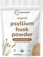 Micro Ingredients Psyllium Husk Powder Fiber Supplement

