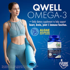 QWELL Vegan Omega-3 Algae Oil DHA EPA DPA

