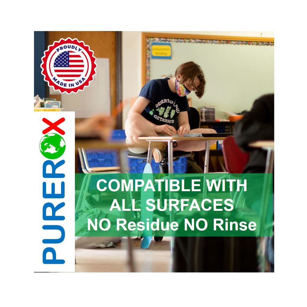 PUREROX Disinfectant for Surfaces | Unscented & pH Neutral

