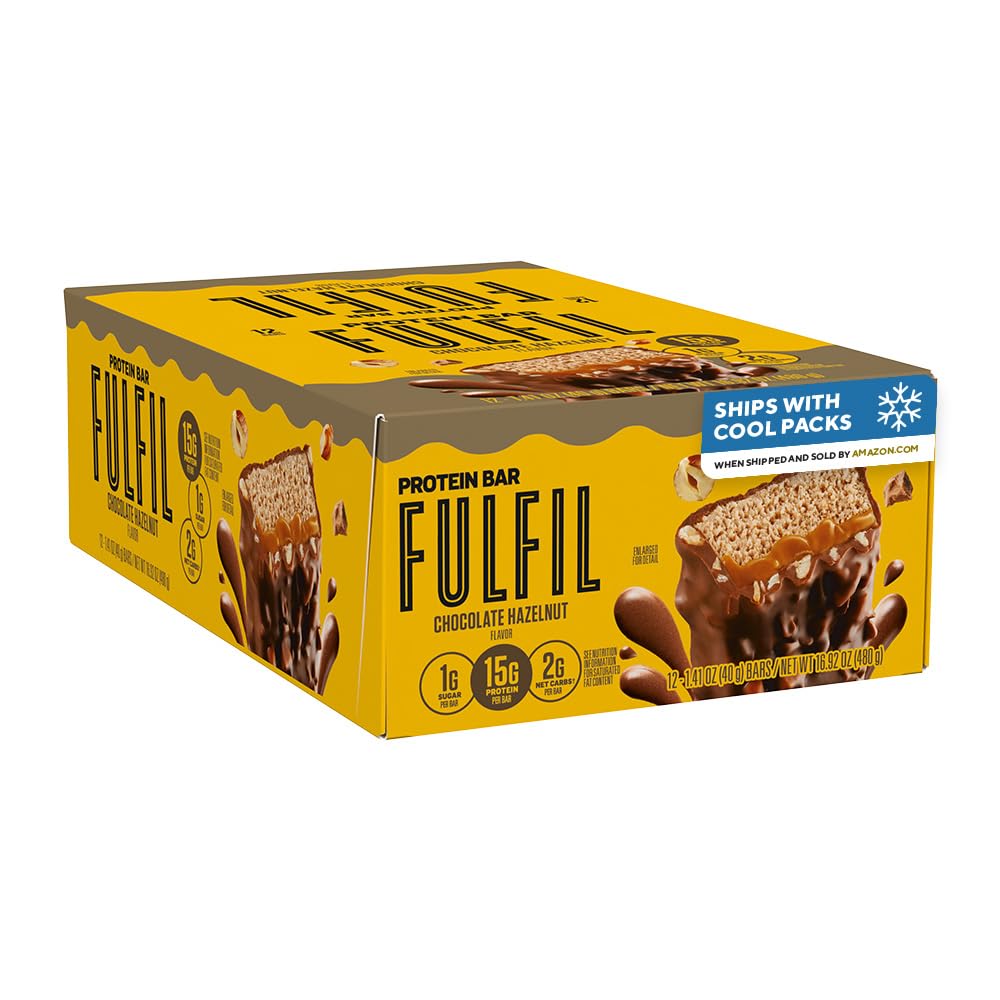 FULFIL Protein Bars Gluten Free On-The-Go Snack