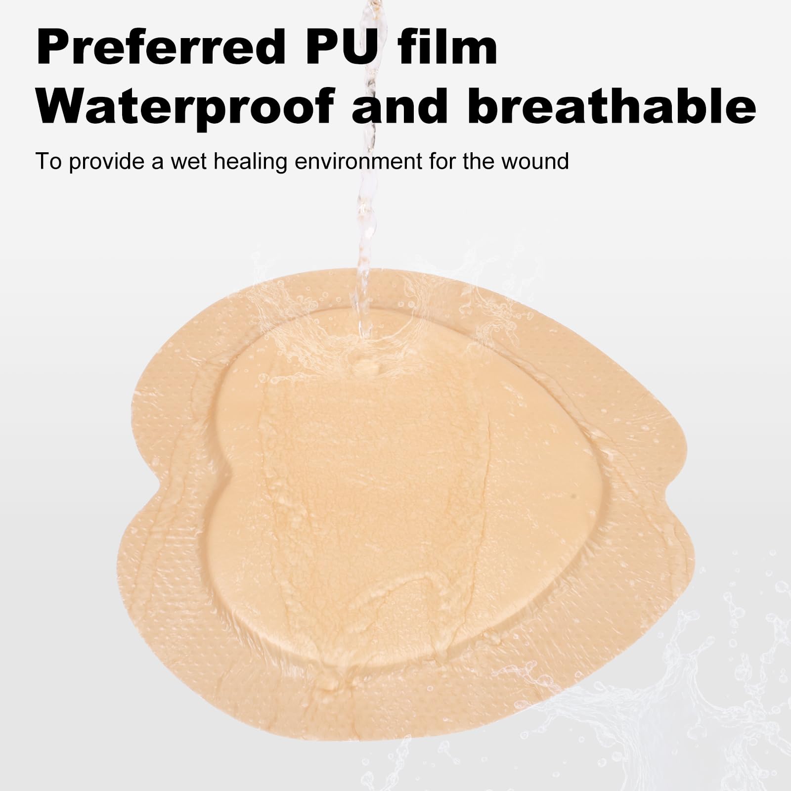 Sacral Silicone Foam Dressing for Pressure Sores

