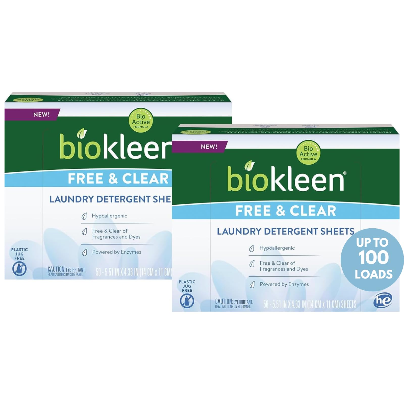Biokleen Natural Sport Laundry Detergent - Plant-Based, Ultra Concentrated