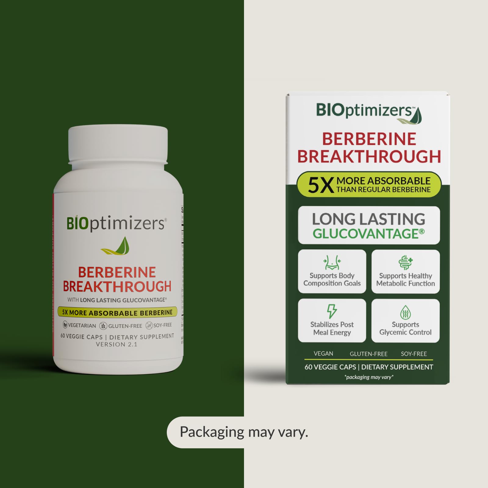 BIOptimizers Berberine Breakthrough Metabolic Support

