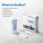 usmile C10 Portable Water Flosser for Travel - 4 Modes

