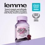 Lemme Debloat Probiotic Gummies with Prebiotic


