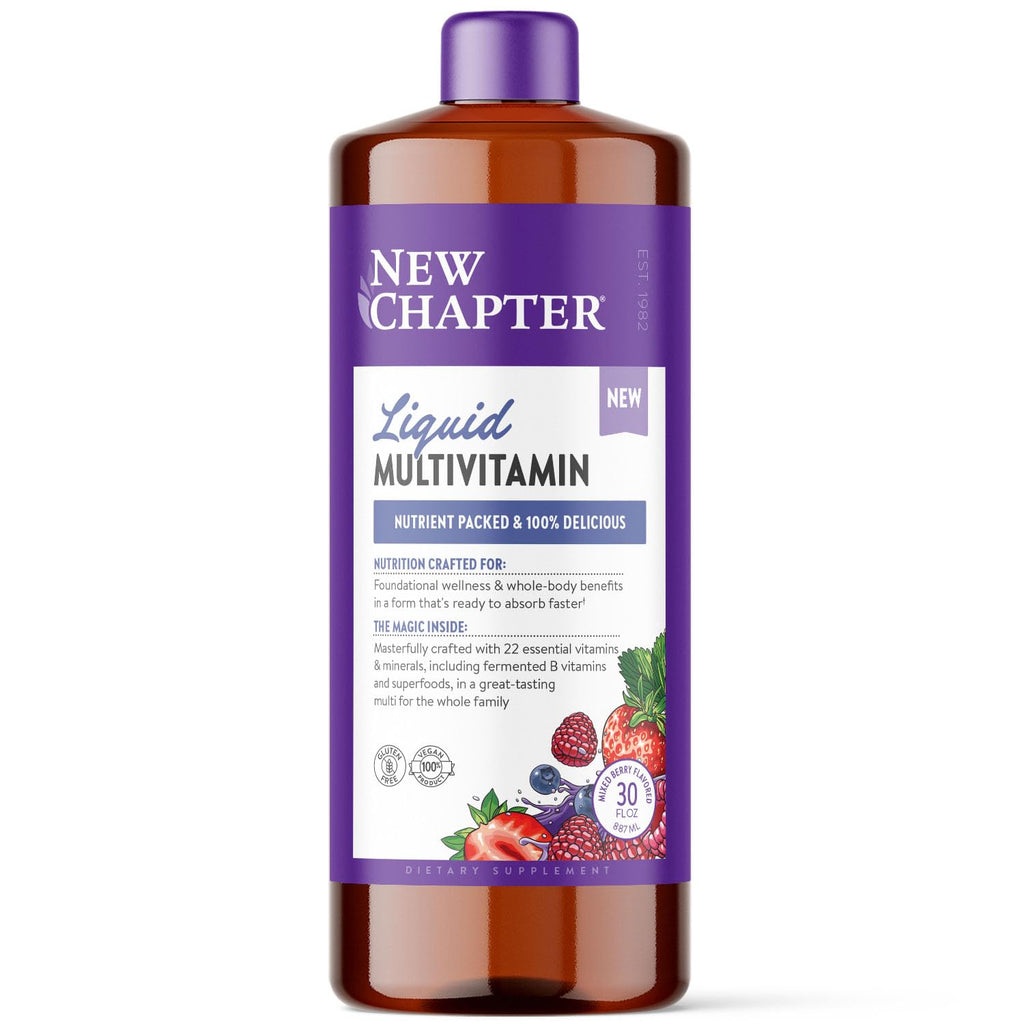 New Chapter Liquid Multivitamin + Mineral Supplement

