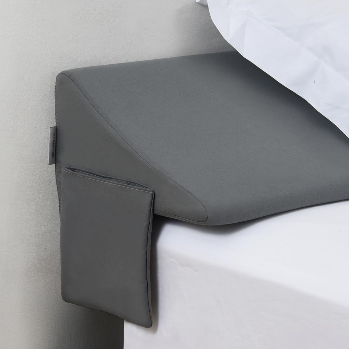 Vekkia Bed Wedge Pillow Gap Filler for Headboard Stop Pillow Slips