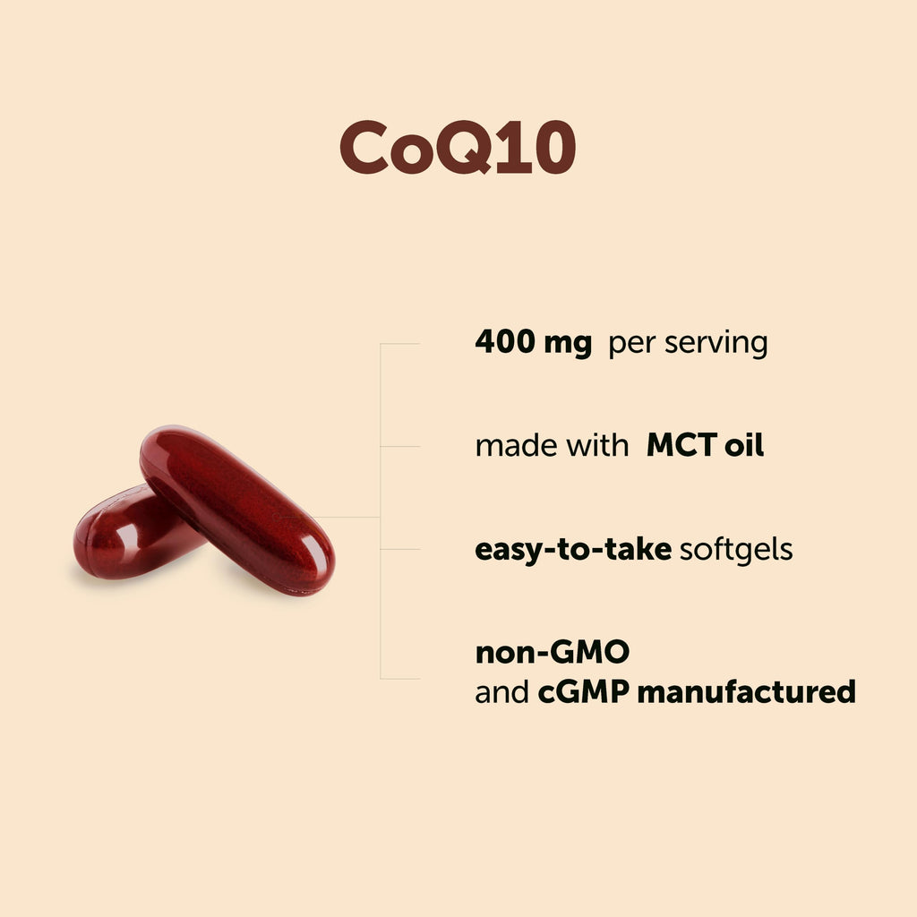 CoQ10 Softgels with Coconut MCT Oil | Micro Ingredients

