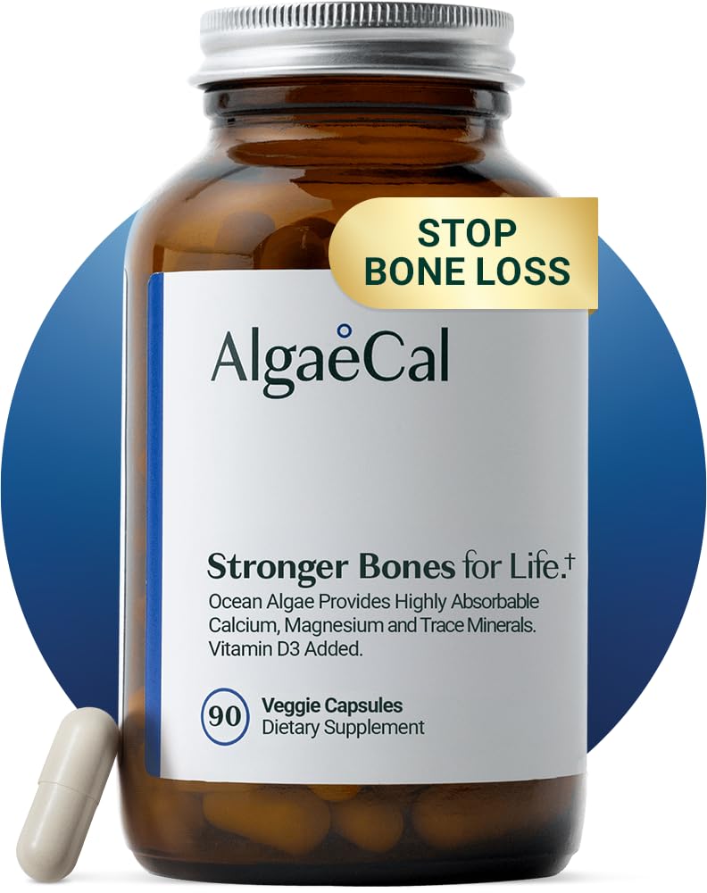 ALGAECAL Plant Based Calcium with Vitamin D3 1000 IU

