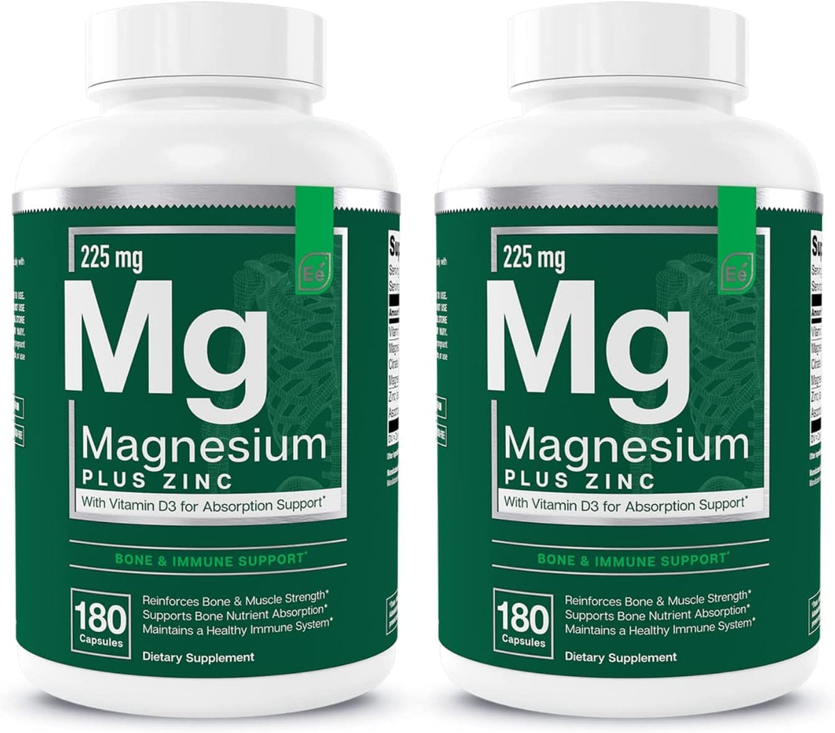 Essential Elements Magnesium Plus Zinc with Vitamin D3 for Heart Support