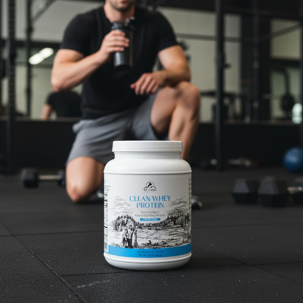 Mt. Capra Goat Whey Protein Powder - Grass-Fed Undenatured

