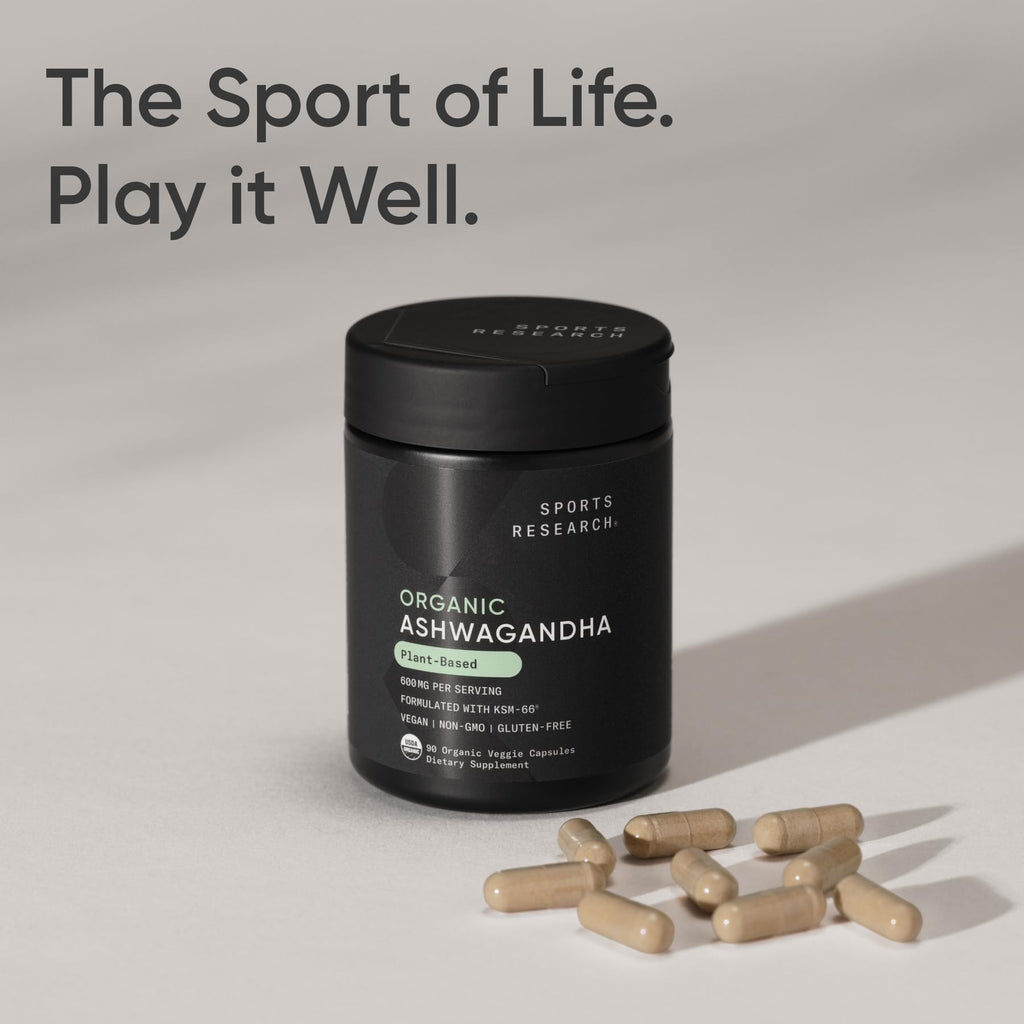 Sports Research Ashwagandha Supplement | Relaxation


