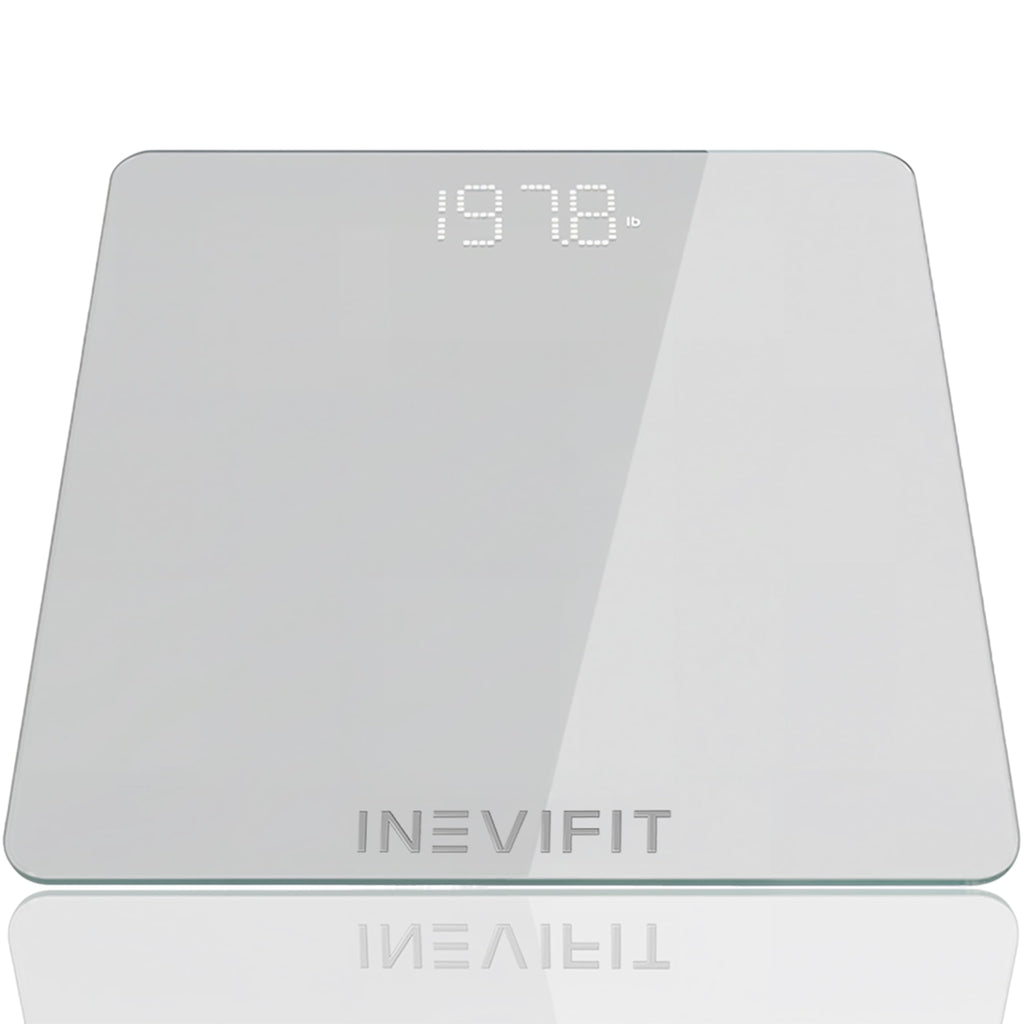 INEVIFIT Digital Bathroom Scale - Auto-Calibrating

