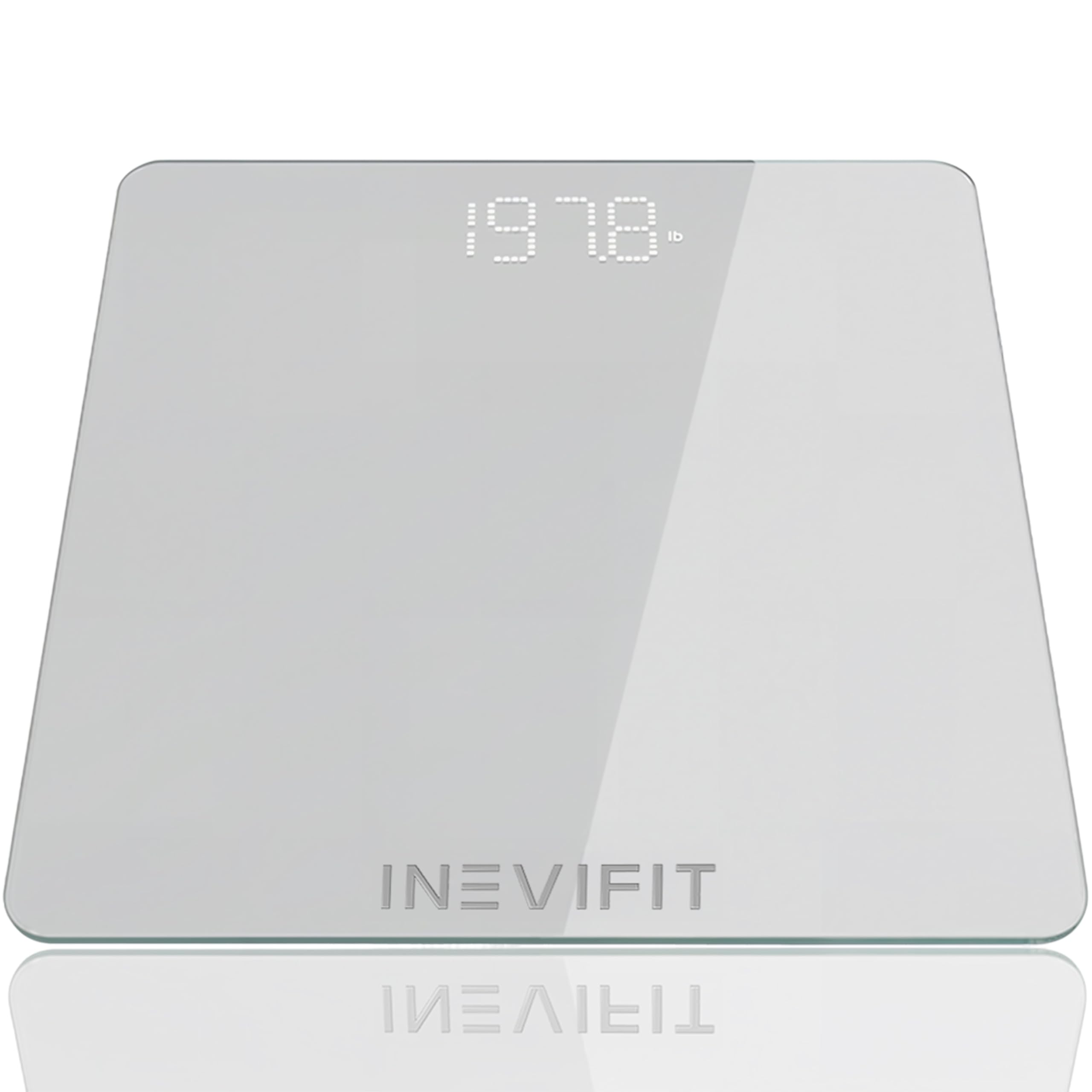INEVIFIT Digital Bathroom Scale - Auto-Calibrating

