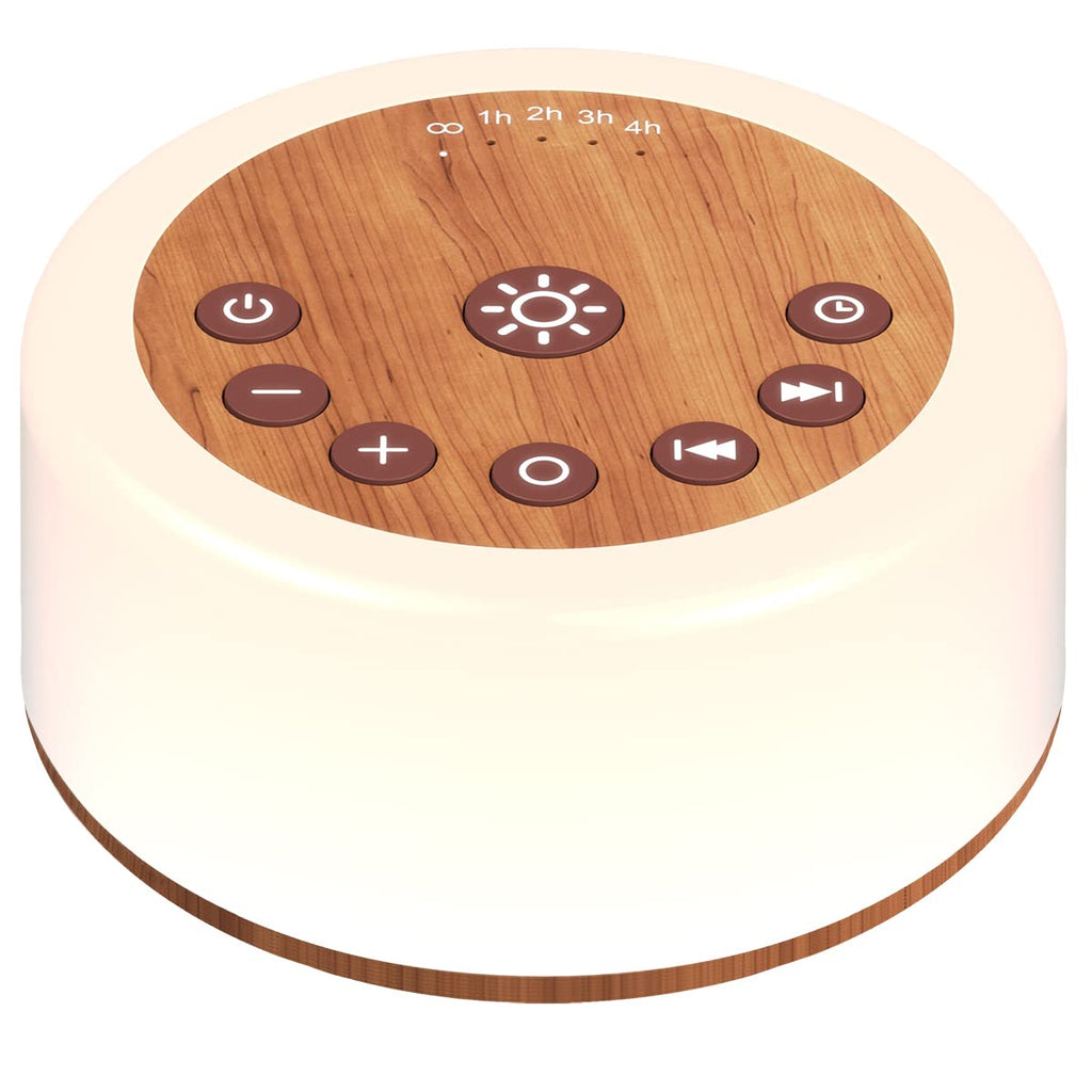 Soother Sleep Sound Machine with Night Light and 30 Sounds