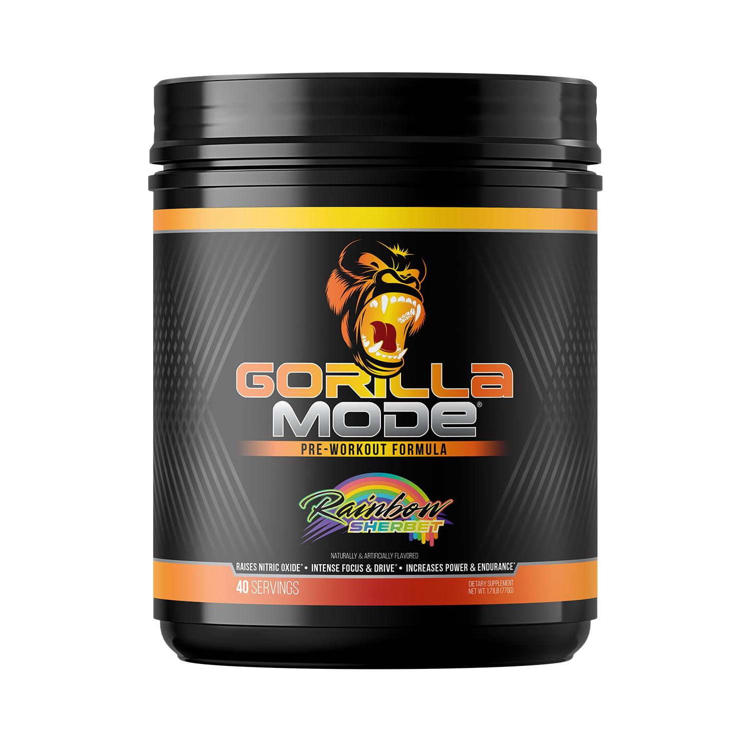 Gorilla Mode Pre Workout - High-Potency Pumps, Energy & Focus
