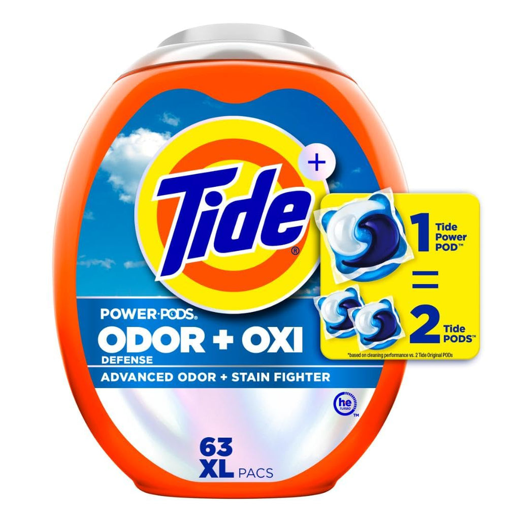 Tide Odor Defense + Oxi Pacs | Deep Clean

