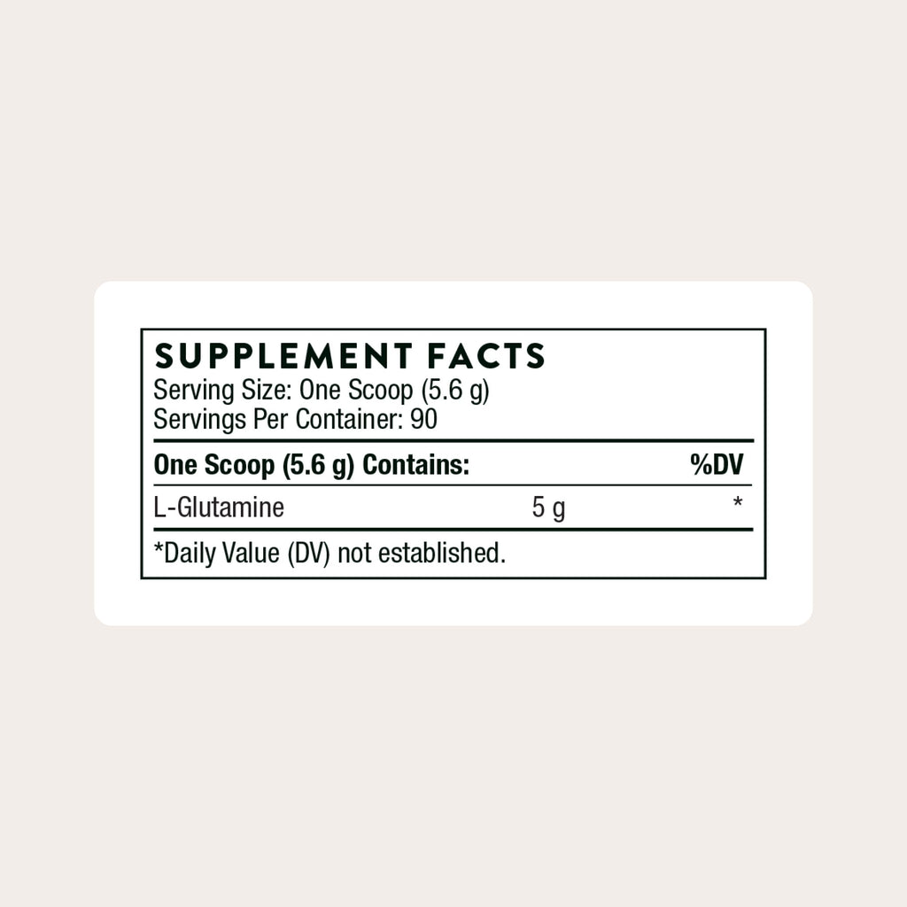 Thorne L-Glutamine Powder – Immune & GI Support | NSF

