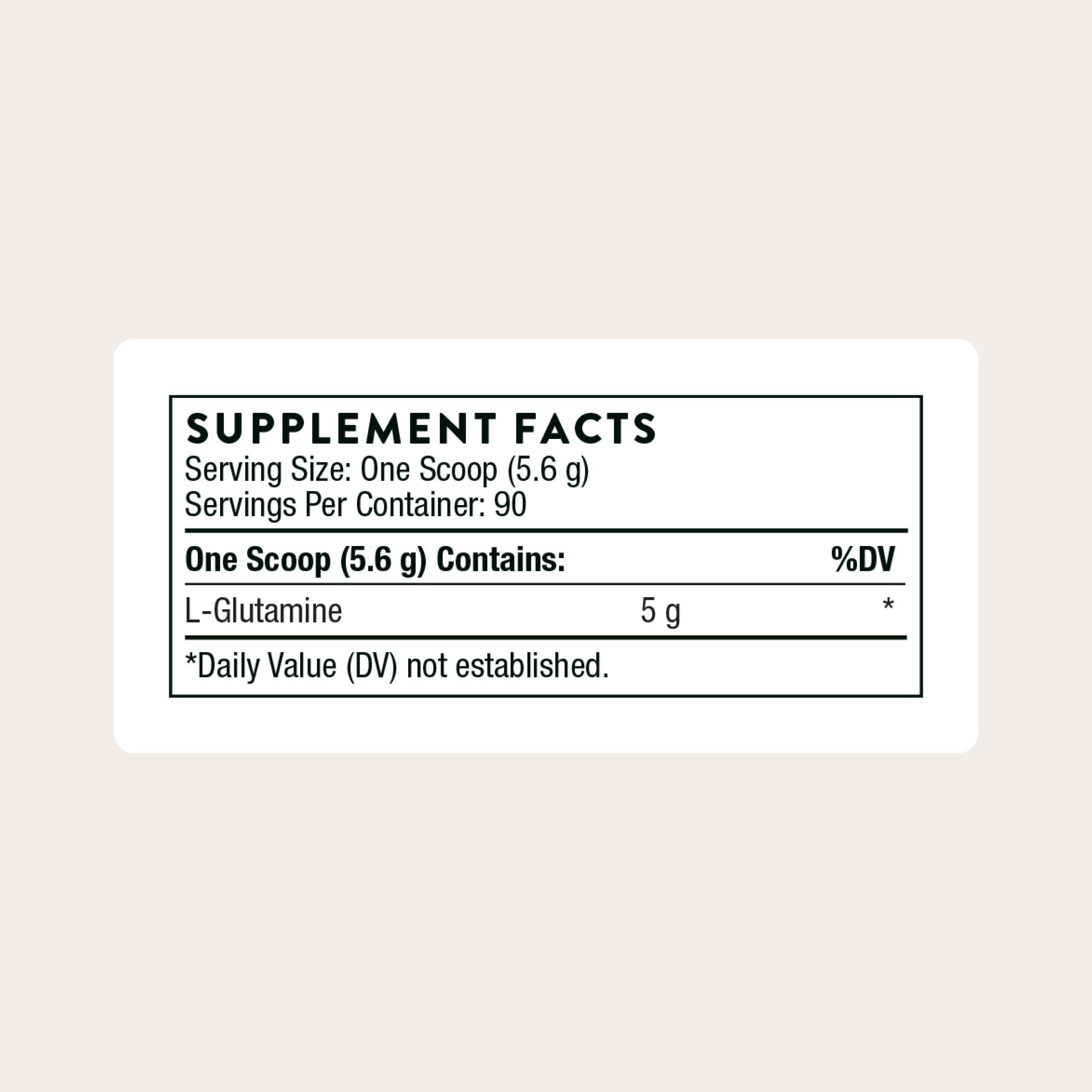 Thorne L-Glutamine Powder – Immune & GI Support | NSF

