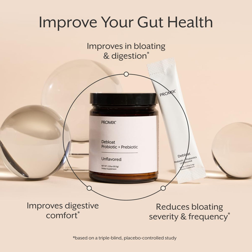 ProMix Debloat: Prebiotic & Probiotic Immune Support

