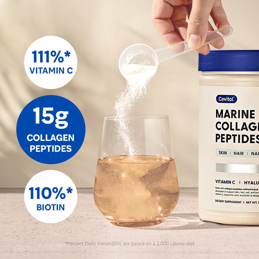Hydrolyzed Marine Collagen Peptides Powder

