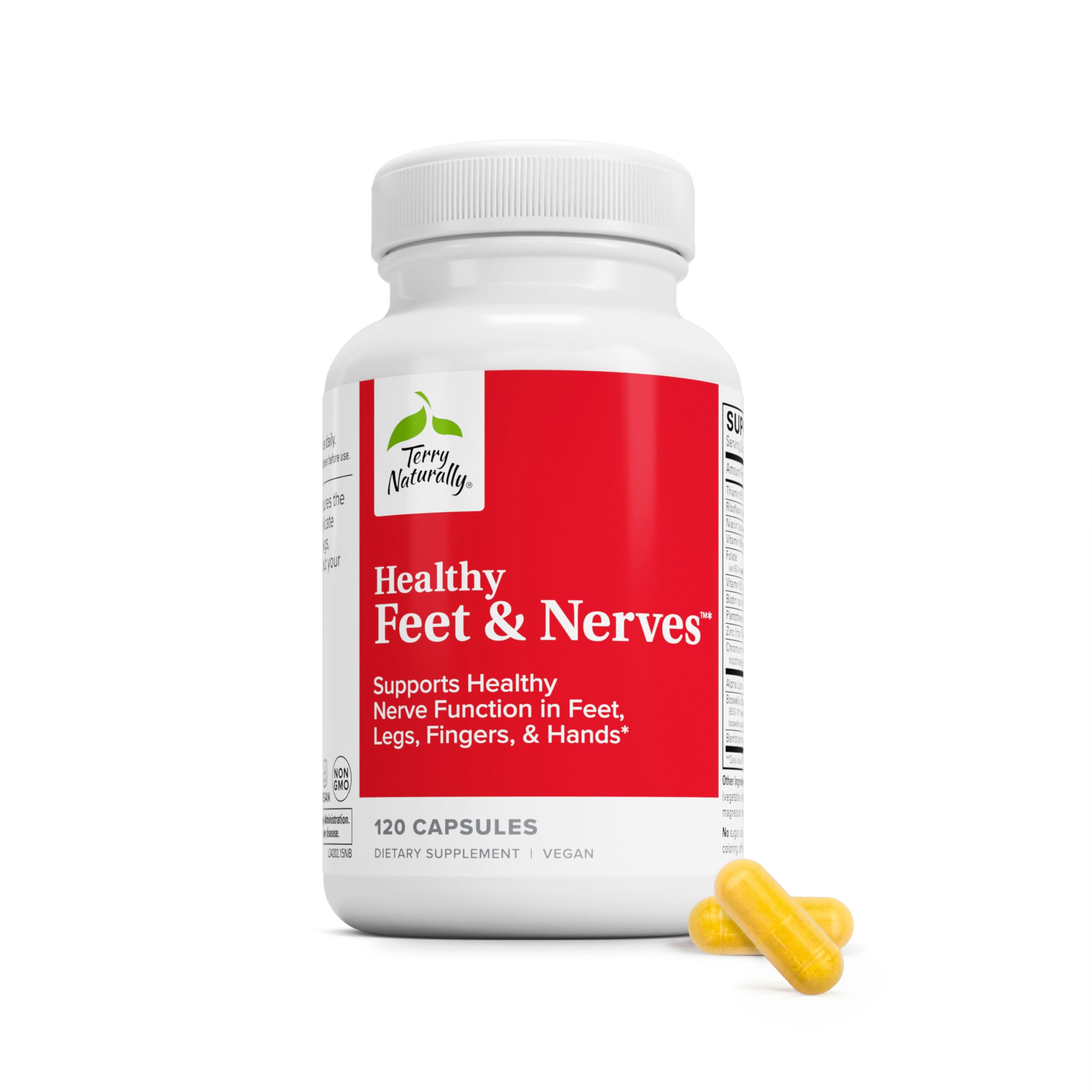 Terry Naturally Healthy Feet & Nerves Nerve Support Capsules

