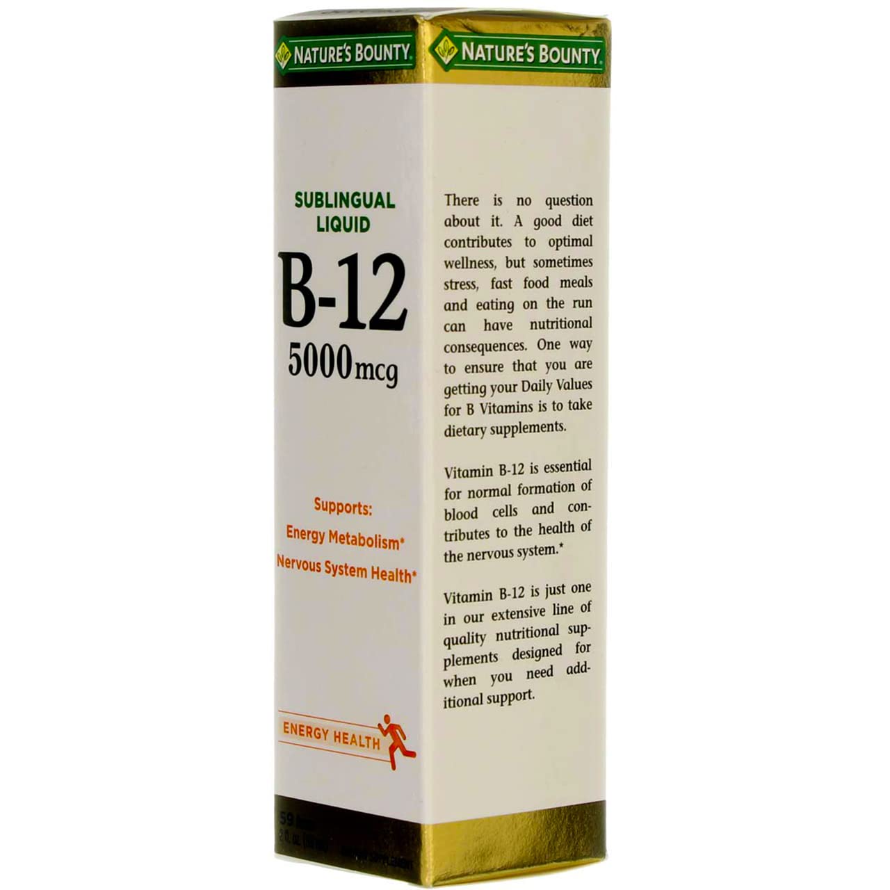 Nature's Bounty Vitamin B-12 Sublingual Liquid

