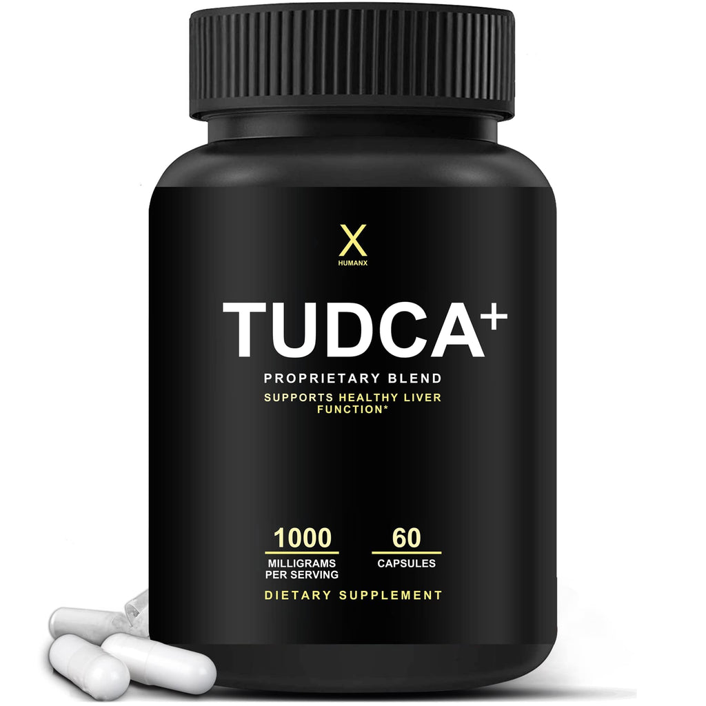 HUMANX TUDCA+ Liver Support | Vegan Non-GMO

