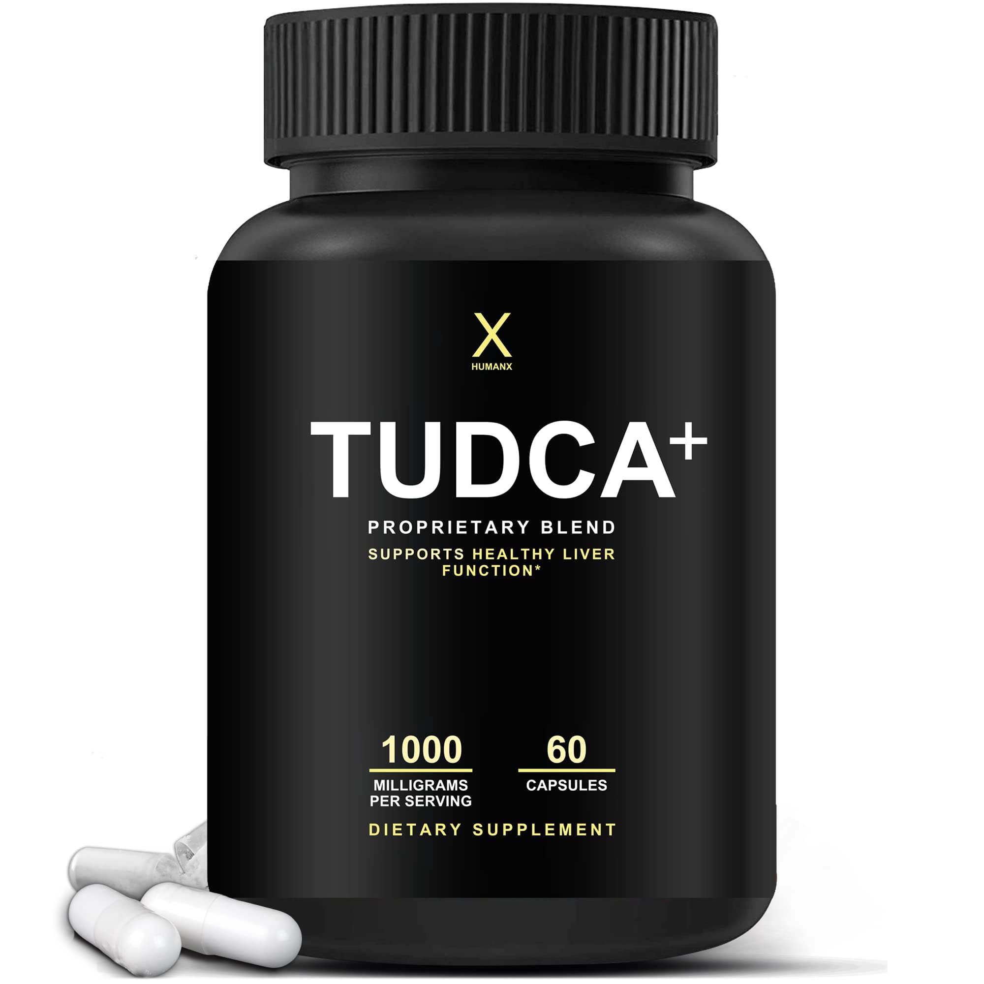 HUMANX TUDCA+ Liver Support | Vegan Non-GMO

