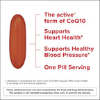 Qunol Ubiquinol CoQ10 Softgels 200 mg

