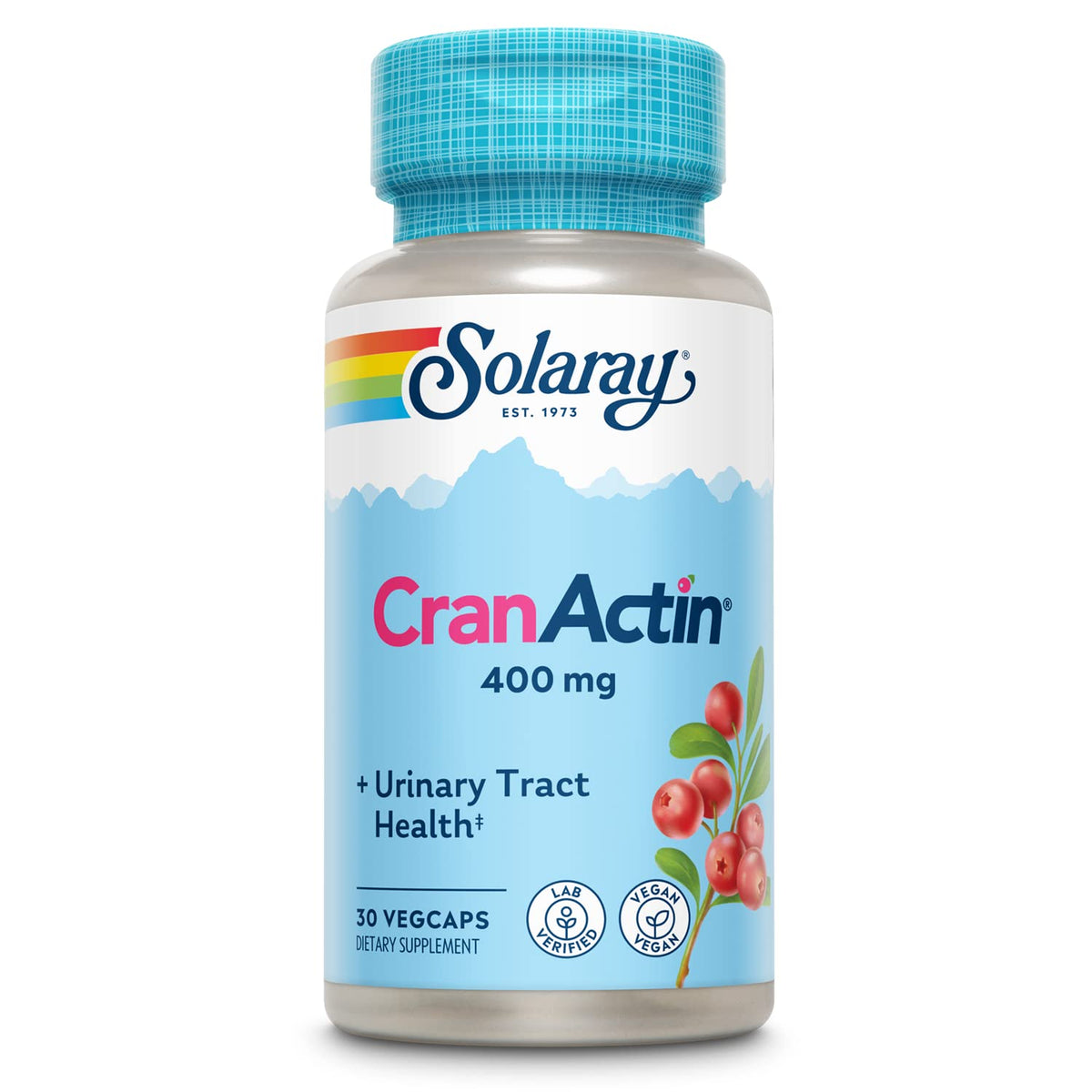 Solaray CranActin Cranberry Extract 400 mg – Urinary Health