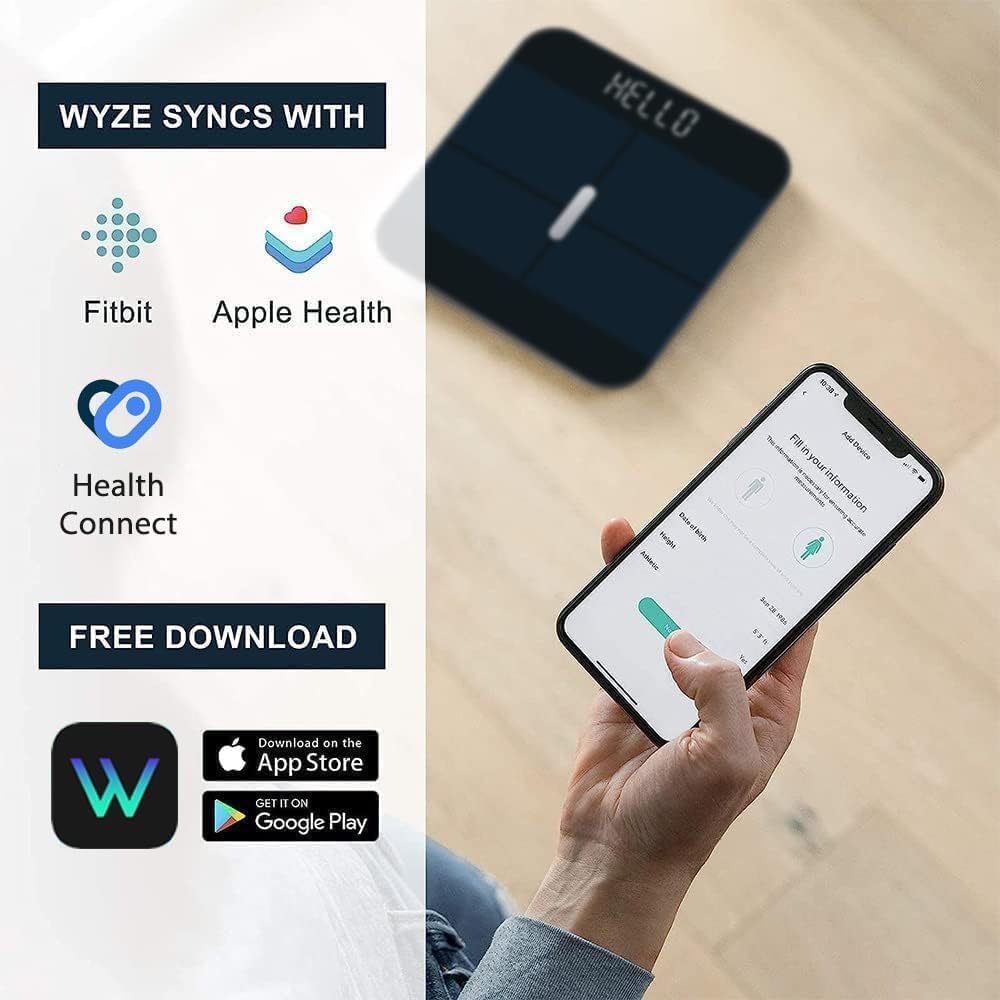 Wyze Smart Scale X - Digital Body Composition Scale

