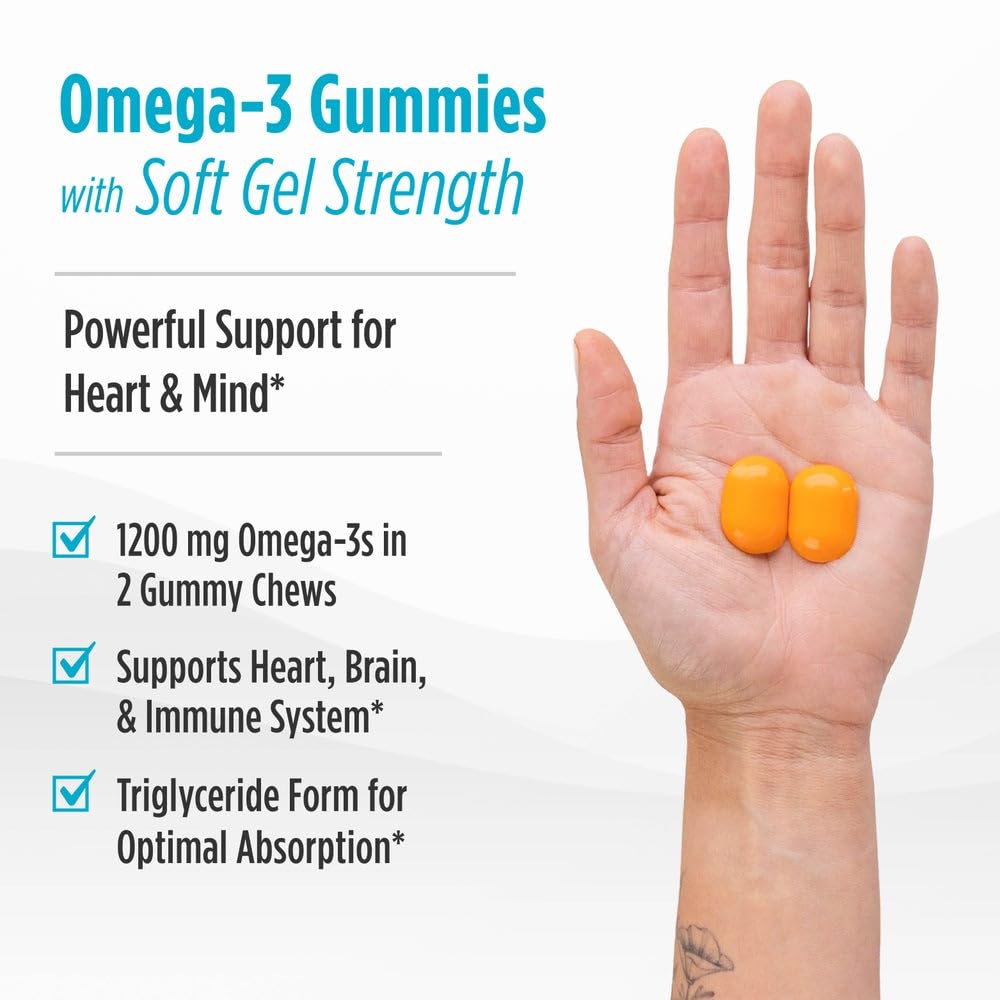 Nordic Naturals Omega-3 Gummy Chews | Purity & Absorption

