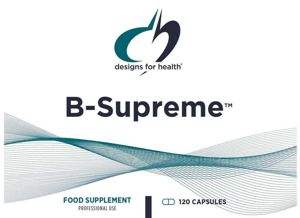 Designs for Health Methylated Vitamin B Complex Capsules

