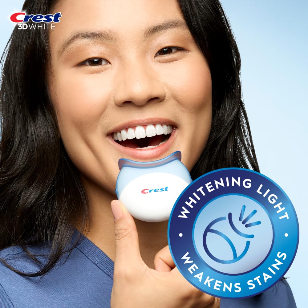 Crest 3D Teeth Whitening Kit | Enamel-Safe Whitening

