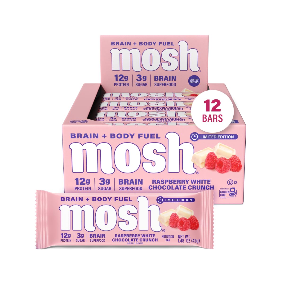 MOSH Keto Protein Bars for Brain Health
