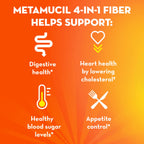 Metamucil On-The-Go Psyllium Husk Powder Sugar-Free

