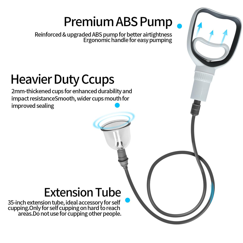 Cupluw Cupping Therapy Kit with Magnetic Cups


