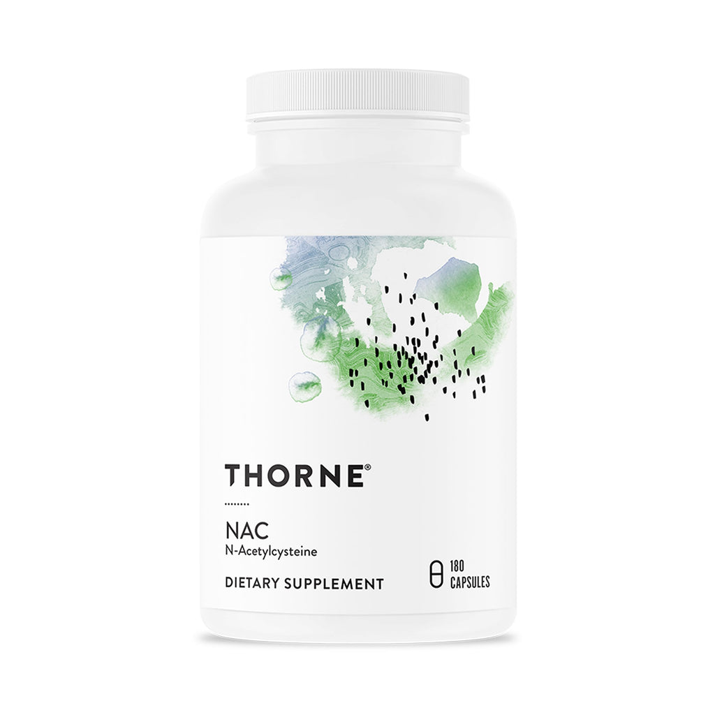 THORNE NAC N-Acetylcysteine 500mg Dietary Supplement

