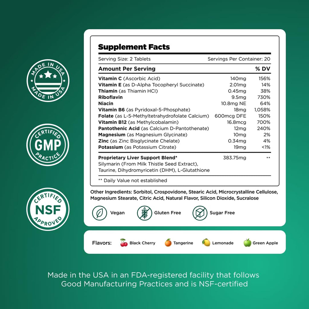 H-PROOF Vitamin Anytime You Drink - Metabolism Support

